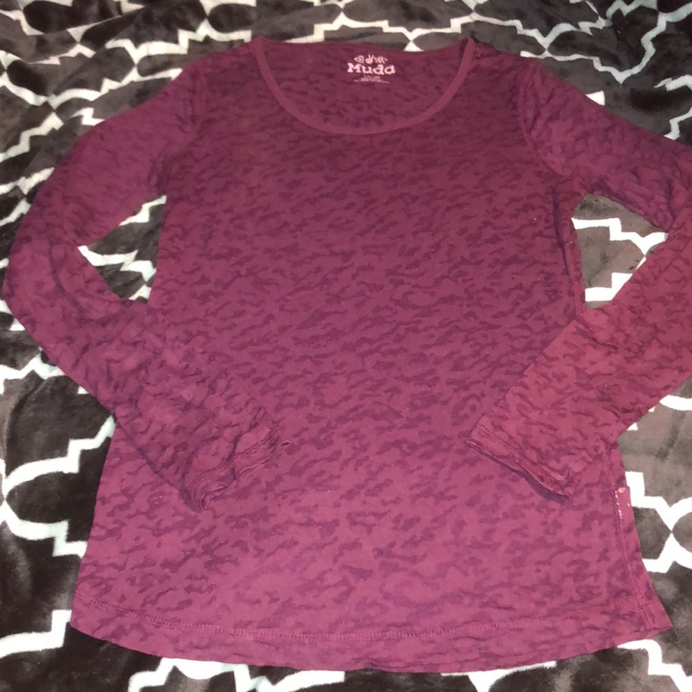 💸 BOGO 💸 MUDD Burnout shirt, juniors large